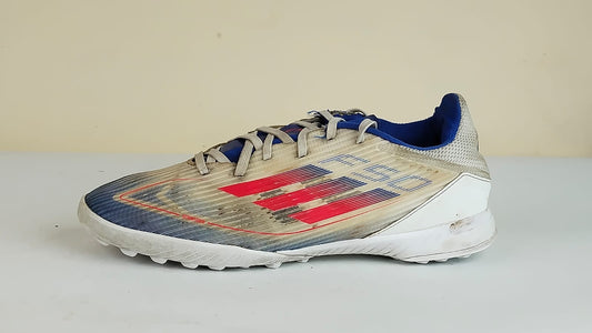 adidas F50 League TF Advancement - Footwear White/Solar Red/Lucid Blue