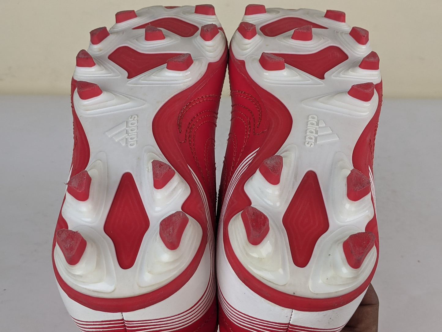 adidas Copa Sense .4 FG Meteorite - Red/Footwear White/Solar Red Kids