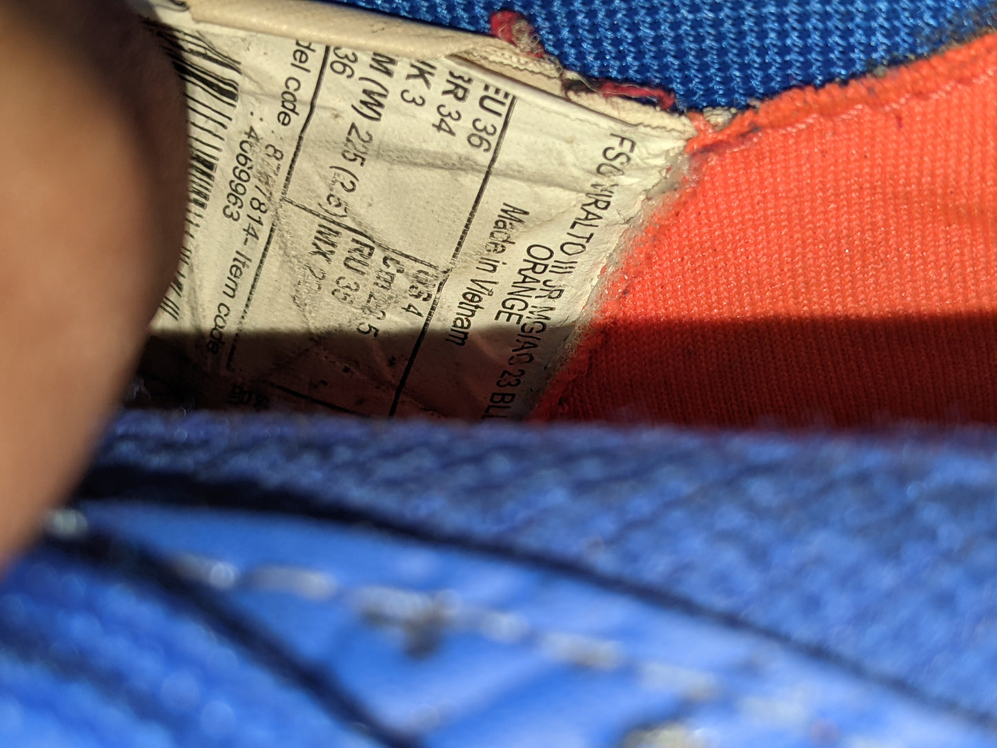 Kipsta Viralto III JR MG 'Blue/Orange