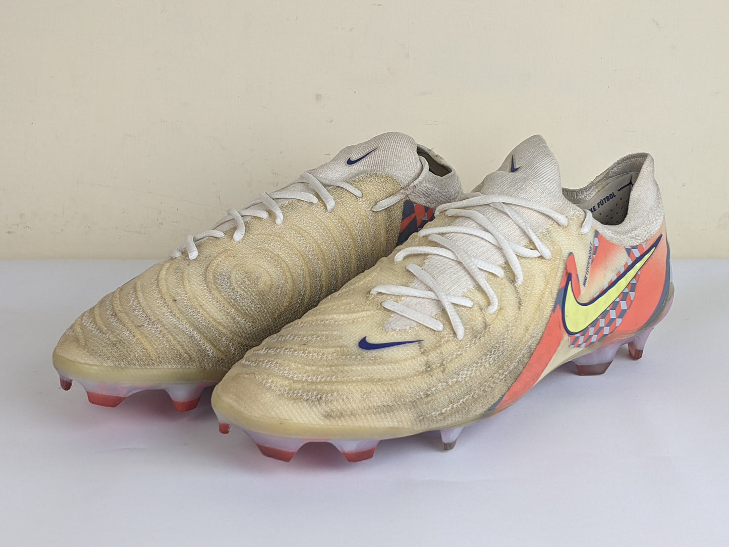 Nike Phantom GX II Elite FG Barna - White/Lite Zitron LIMITED EDITION