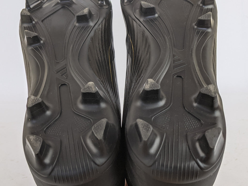 adidas F50 Club FxG Dark Spark - Core Black/Iron Metal/Gold Metallic