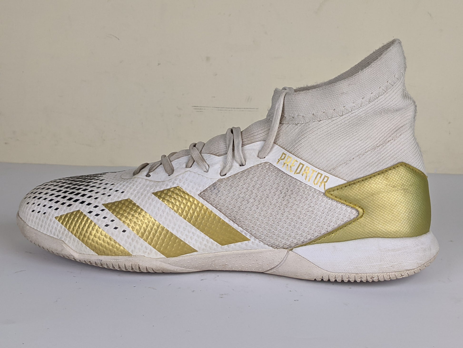 adidas Predator 20.3 IN Inflight - Footwear White/Gold Metallic/Core Black