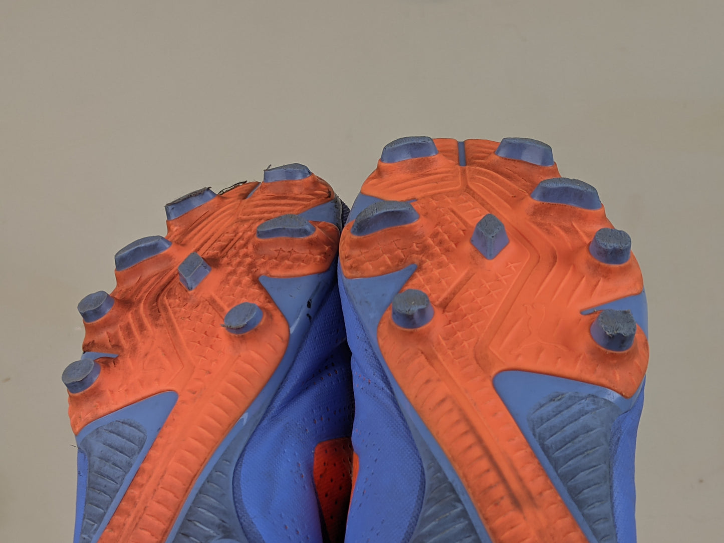PUMA Future Play FG/AG Supercharge - Blue Glimmer/PUMA White/Ultra Orange