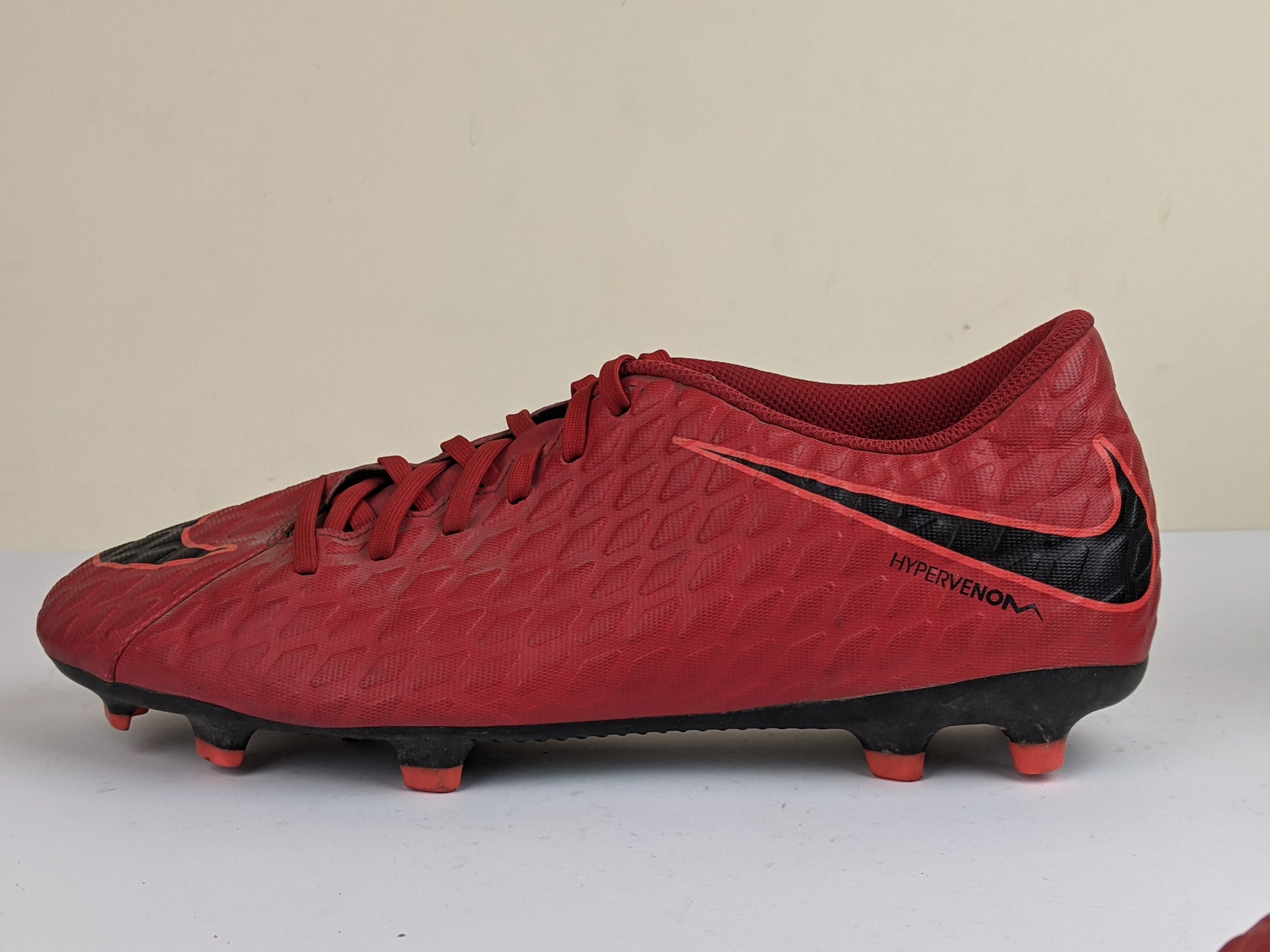 Nike Hypervenom Phade III FG 'Red/Black