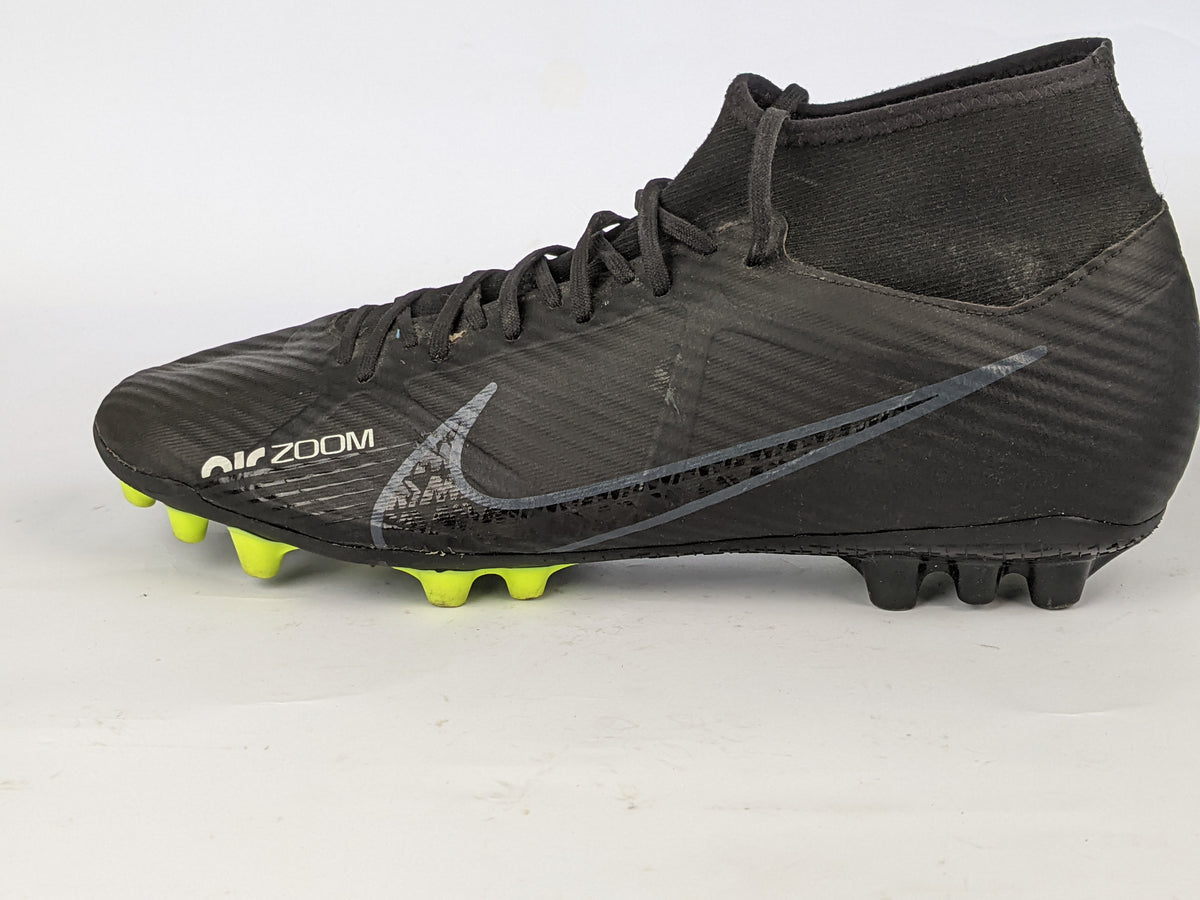 Nike Air Zoom Mercurial Superfly 9 Academy AG - Black/Dark Smoke Grey/Summit White/Volt