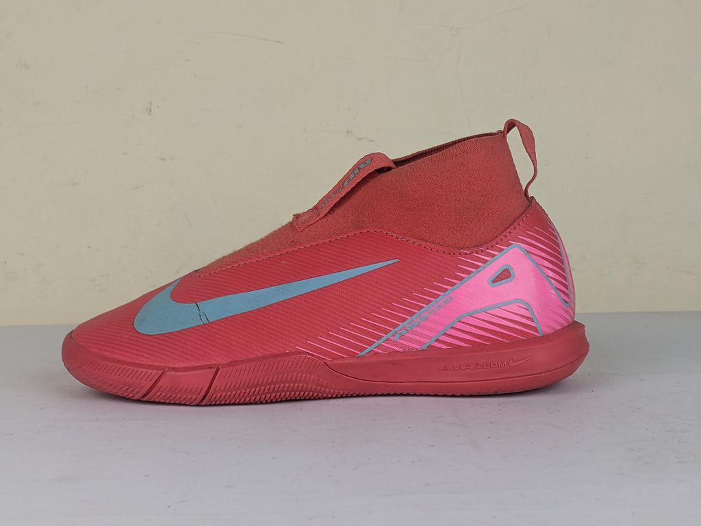 Nike Air Zoom Mercurial Superfly 10 Academy IC Mad Energy - Ember Glow/Aurora Green Kids