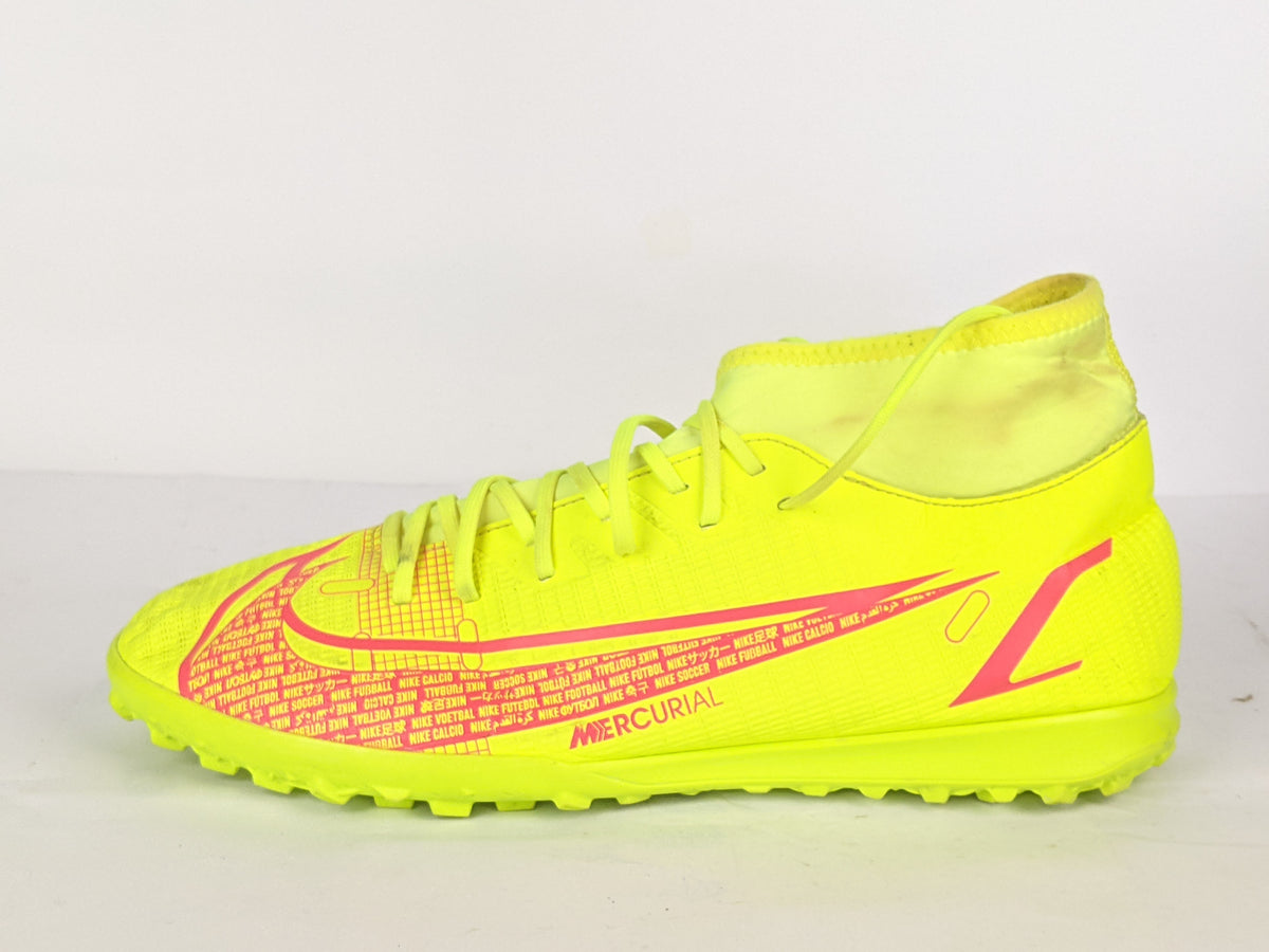 Nike Mercurial Vapor 14 Club TF Motivation - Volt/Bright Crimson