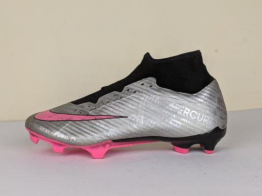 Nike Air Zoom Mercurial Superfly 9 Academy MG XXV - Metallic Silver/Hyper Pink/Black/Volt