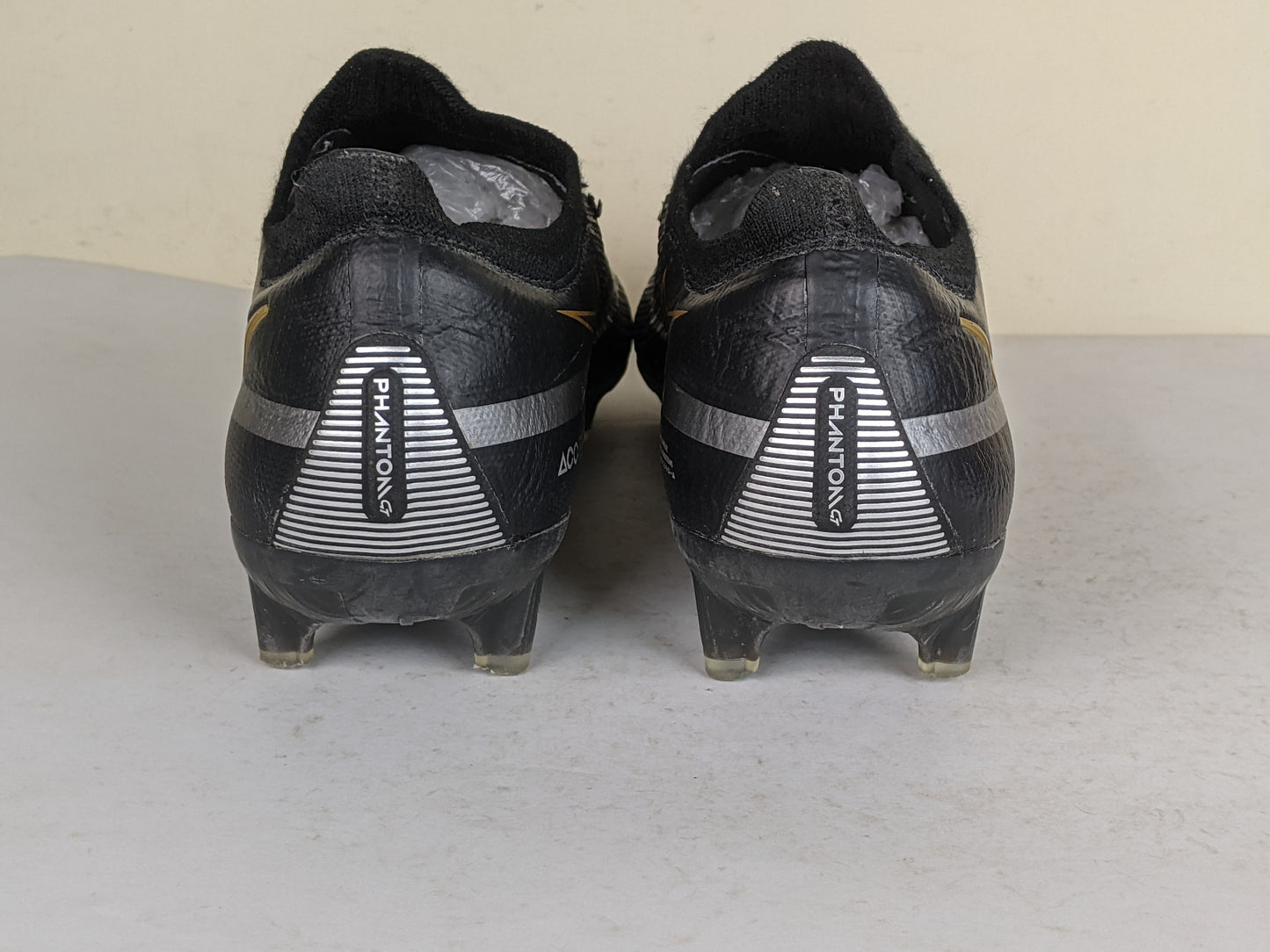 Nike Phantom GT 2 Elite FG Shadow - Black/Metallic Dark Grey/Metallic Gold