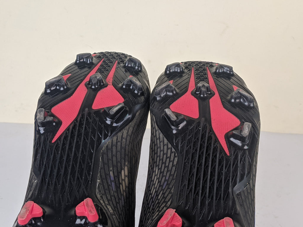 adidas X Speedflow .3 FG Edge of Darkness - Core Black/Sonic Ink/Solar Yellow (Slightly Damaged)