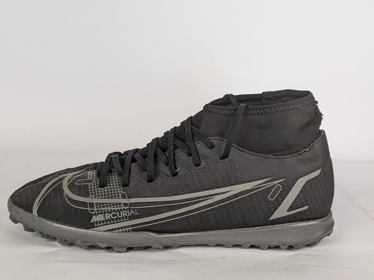 Nike Mercurial Superfly 8 Club TF Renew - Black/Iron Grey