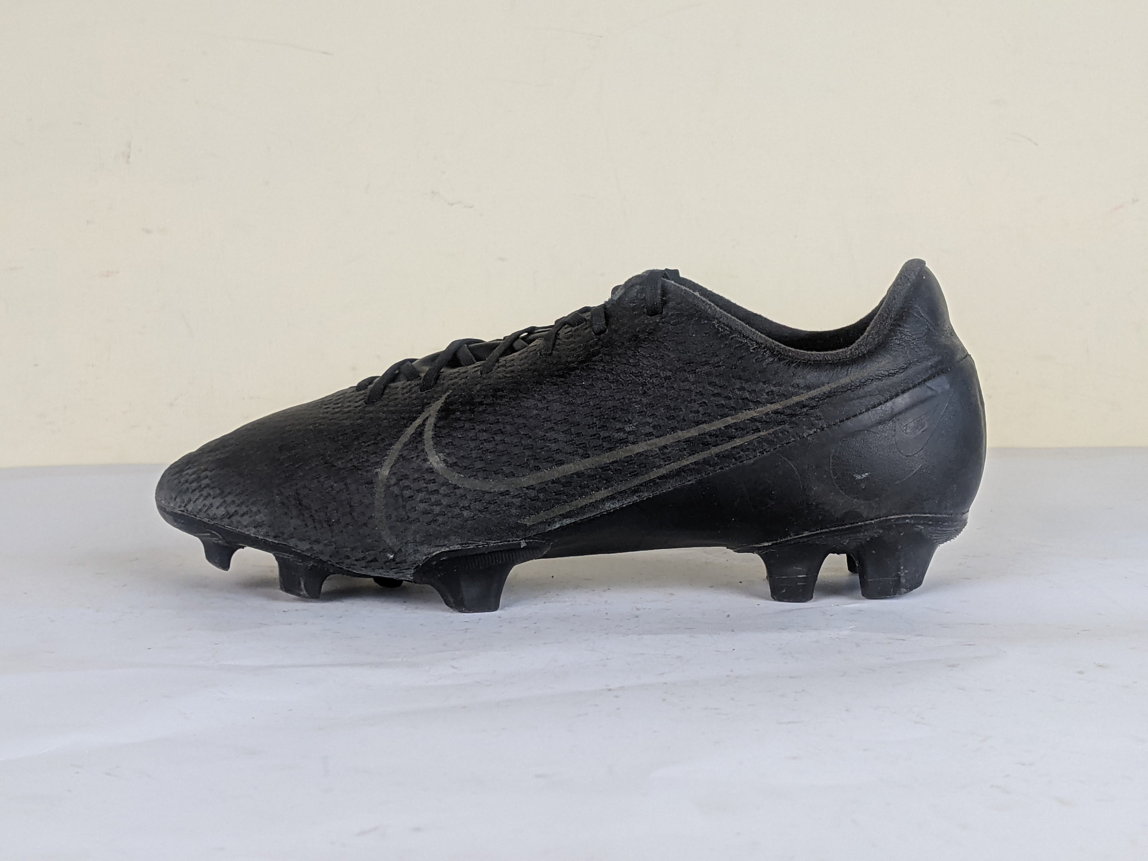 Nike Mercurial Vapor 13 Elite Leather Tech Craft FG - Black