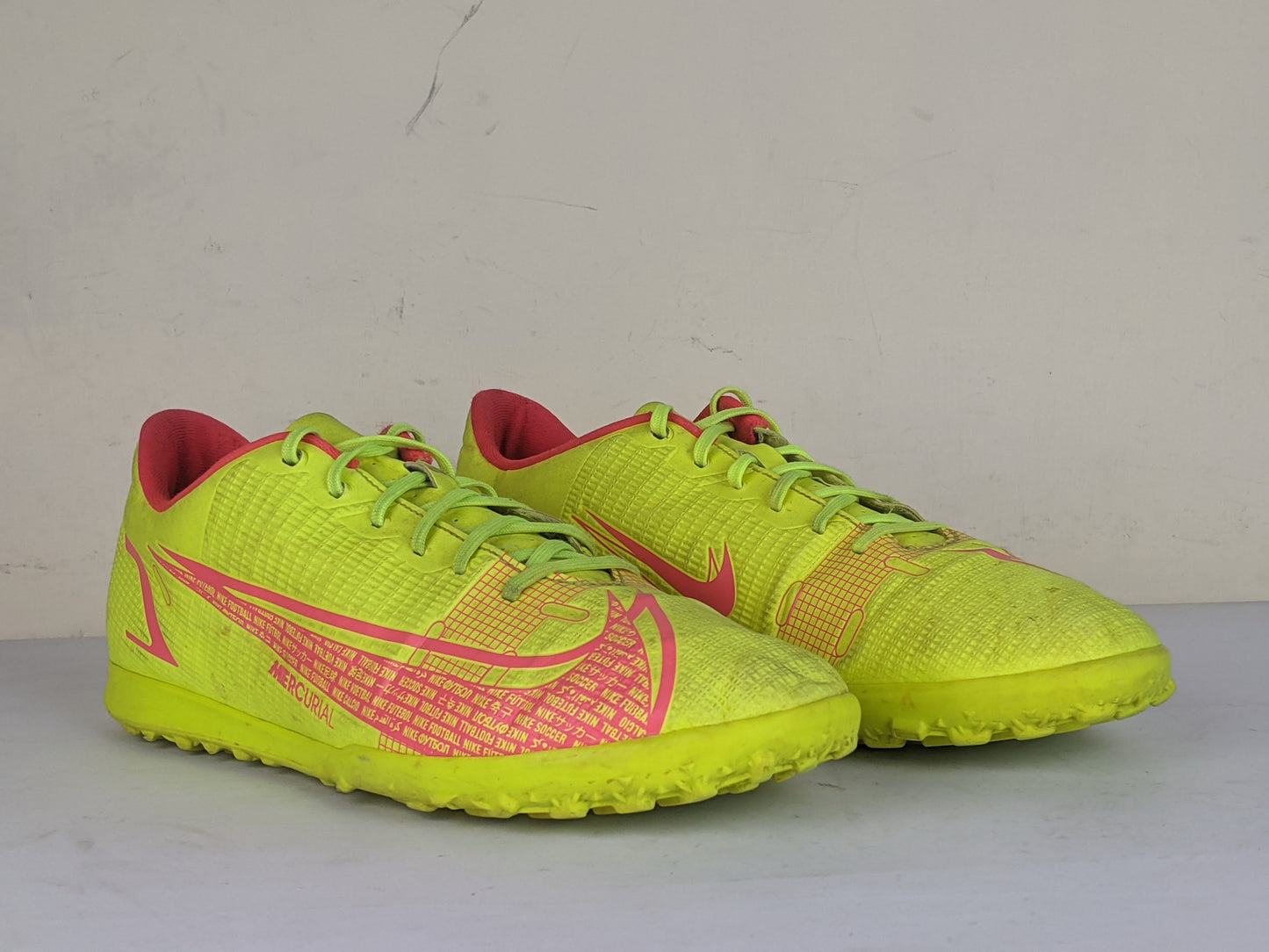 Nike Mercurial Vapor 14 Club TF Motivation - Volt/Bright Crimson