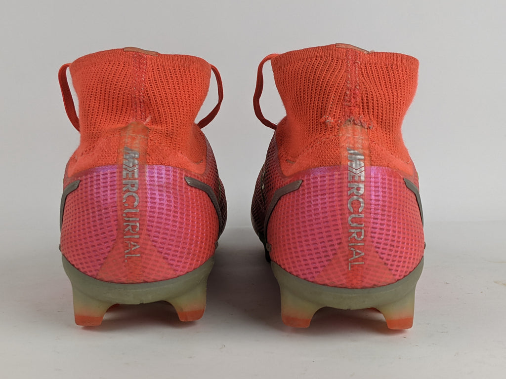 Nike Mercurial Superfly 8 Elite FG Spectrum - Bright Crimson/Metallic Silver