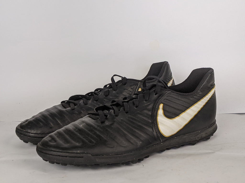 Nike Tiempo Rio III TF Black/White/Metallic Gold