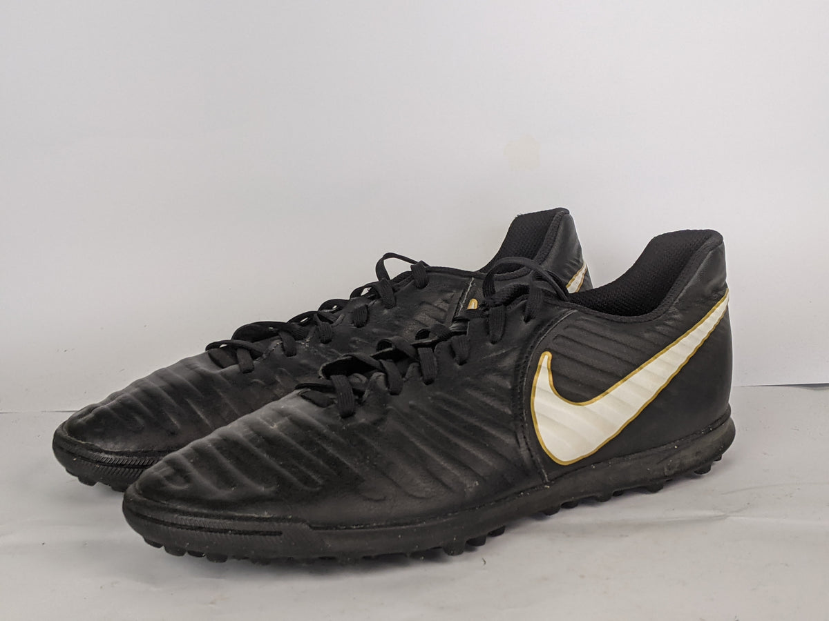 Nike Tiempo Rio III TF Black/White/Metallic Gold