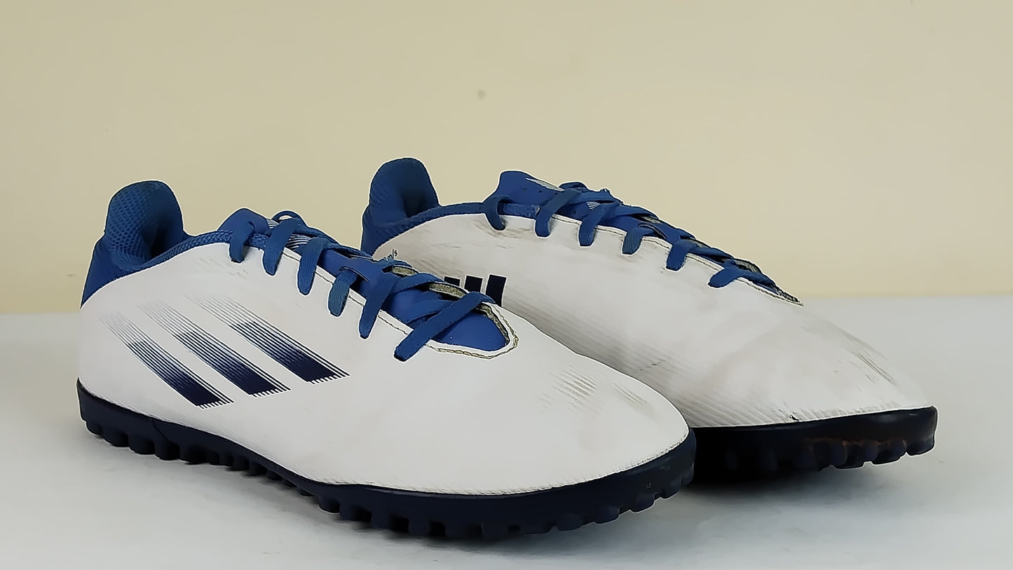 adidas X Speedflow .4 TF Diamond Edge - Footwear White/Legend Ink/Sky Rush