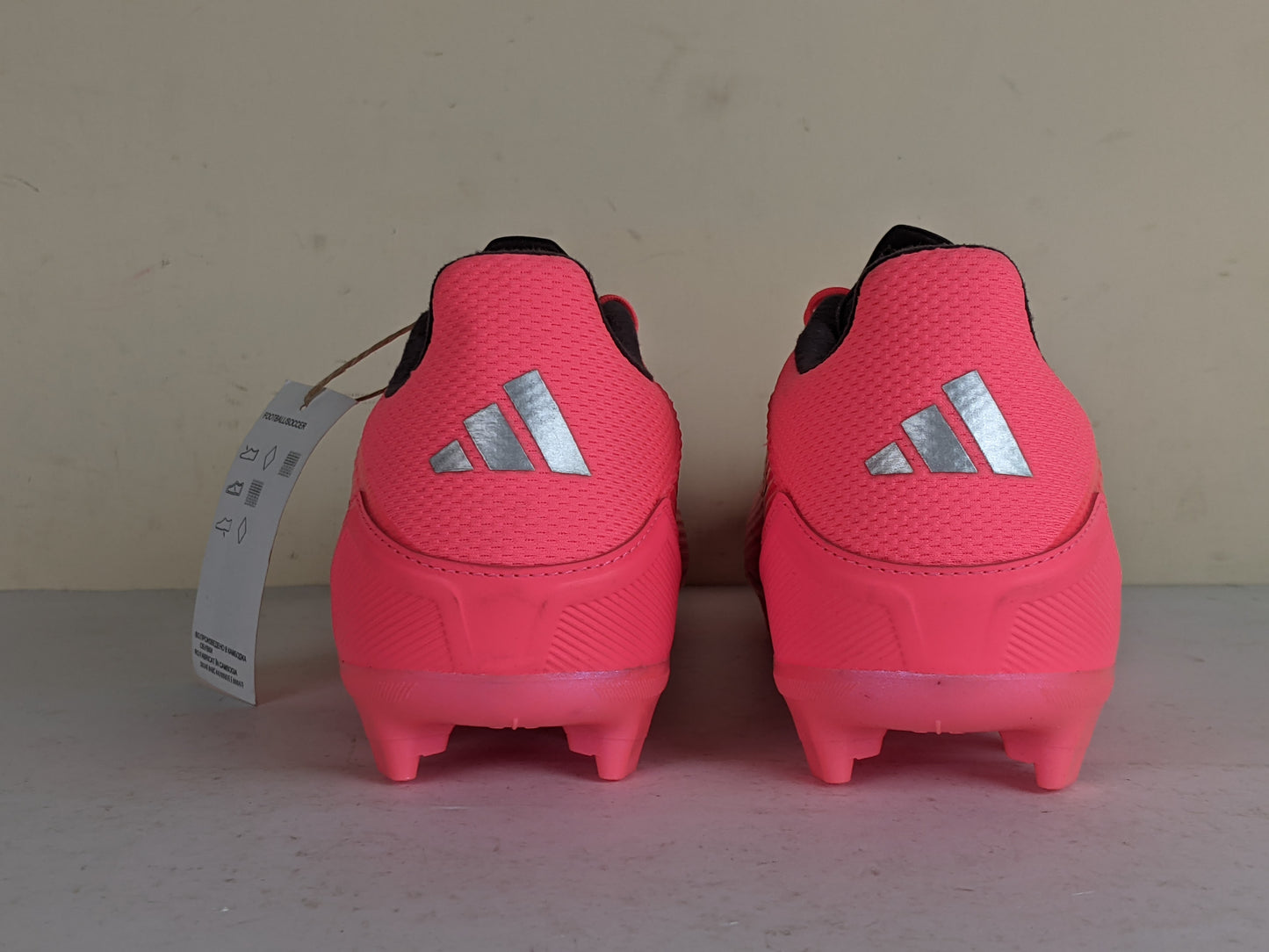 adidas F50 League FG/AG Vivid Horizon - Turbo/Aurora Black/Platin Metallic (Brand New)