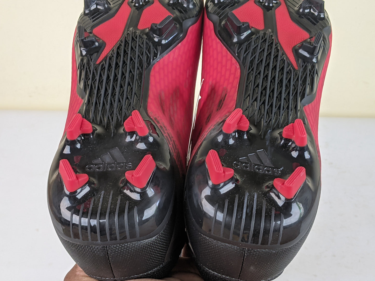 adidas X Speedflow .3 FG Showdown - Vivid Red/Gold Metallic/Core Black (Brand New)