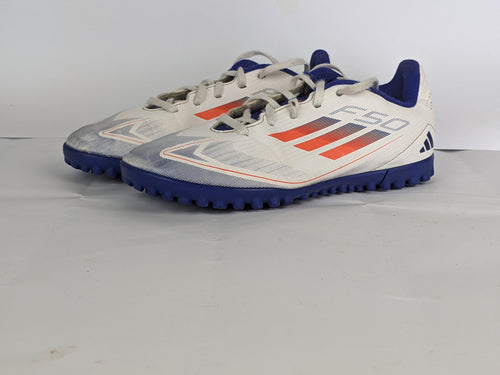 adidas F50 Club TF Advancement - Footwear White/Solar Red/Lucid Blue Kids