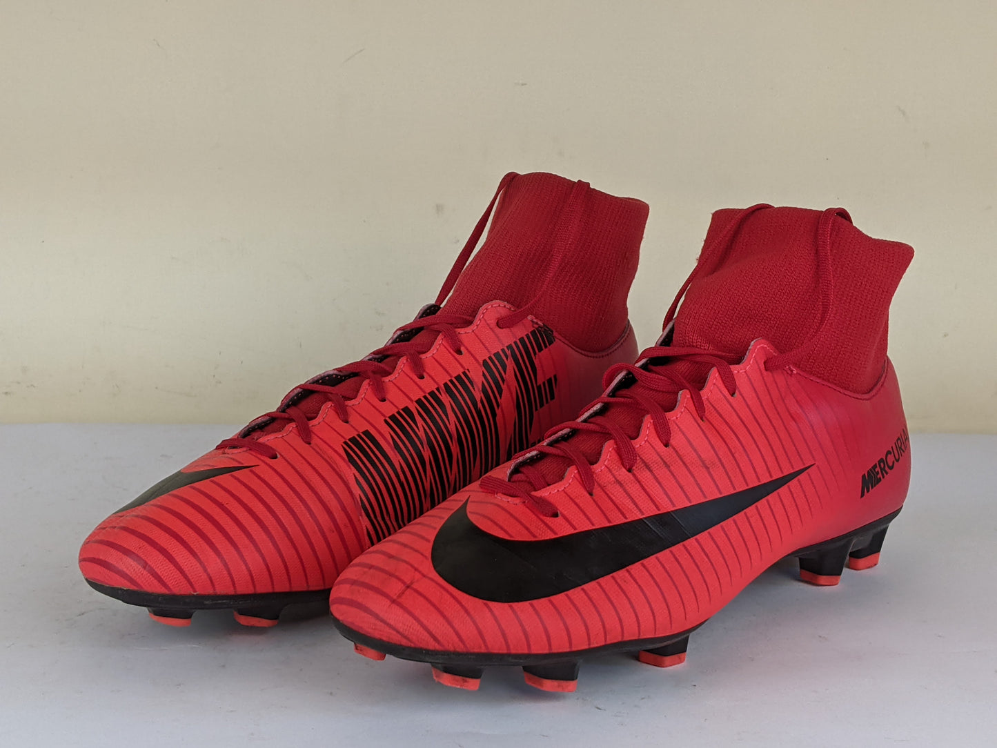 Nike Mercurial Victory VI DF FG Fire - University Red/Black