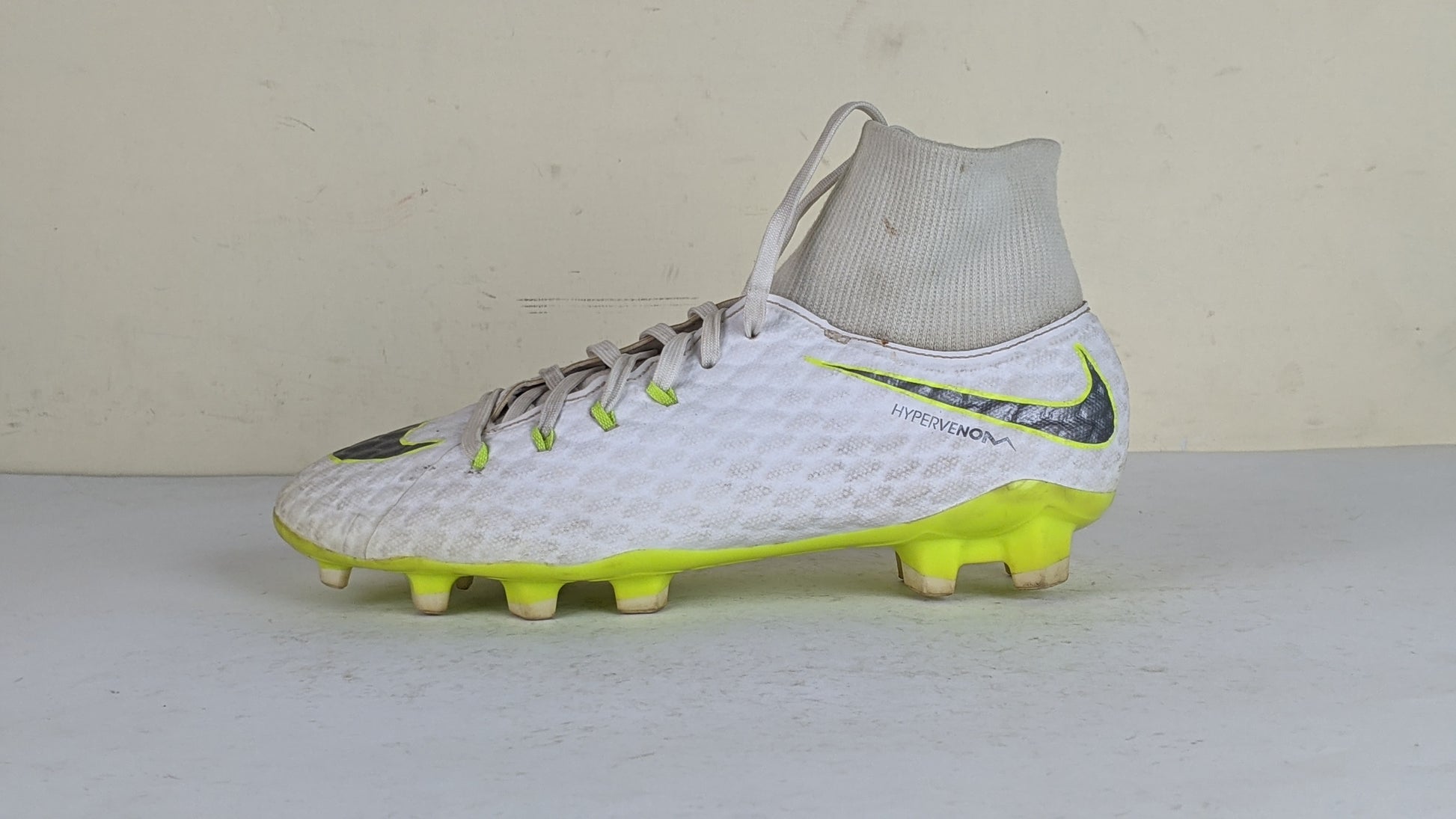 Nike Hypervenom Phantom 3 Academy DF FG Just Do It - White/Cool Grey/Volt
