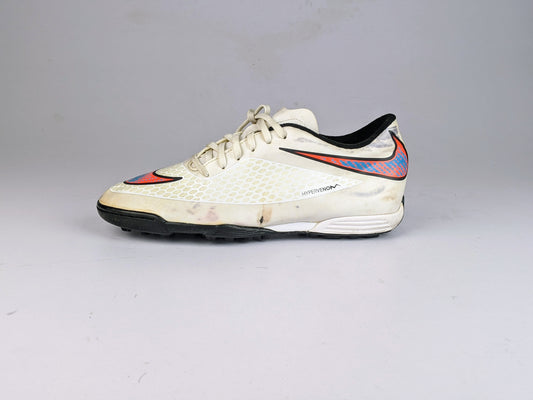 Nike Hypervenom Phade TF 'White/Total Crimson/Blue Lagoon'