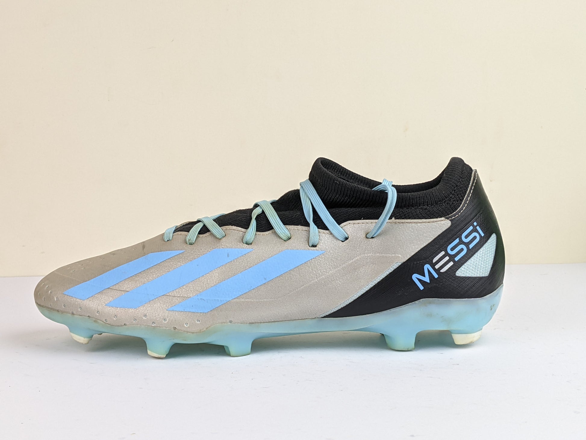 adidas X Crazyfast Messi .3 FG Infinito - Silver Metallic/Bliss Blue/Core Black
