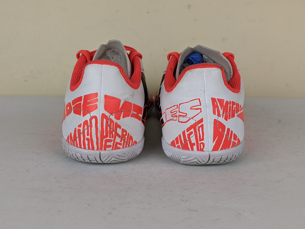 adidas X Speedportal Messi .4 IN Balon te Adoro - Footwear White/Core Black/Solar Red Kids