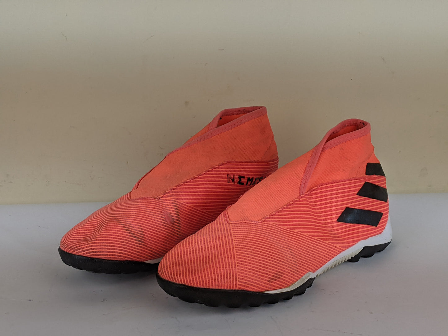 adidas Nemeziz 19.3 TF Laceless Inflight - Signal Coral/Core Black/Solar Red