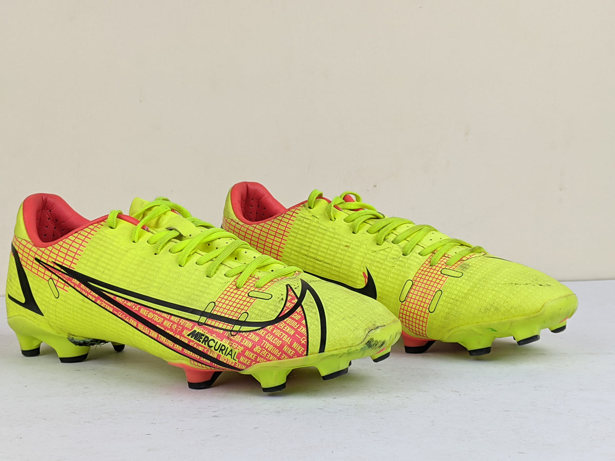 Nike Mercurial Vapor 14 Academy MG Motivation - Volt/Bright Crimson (Slightly Damaged)