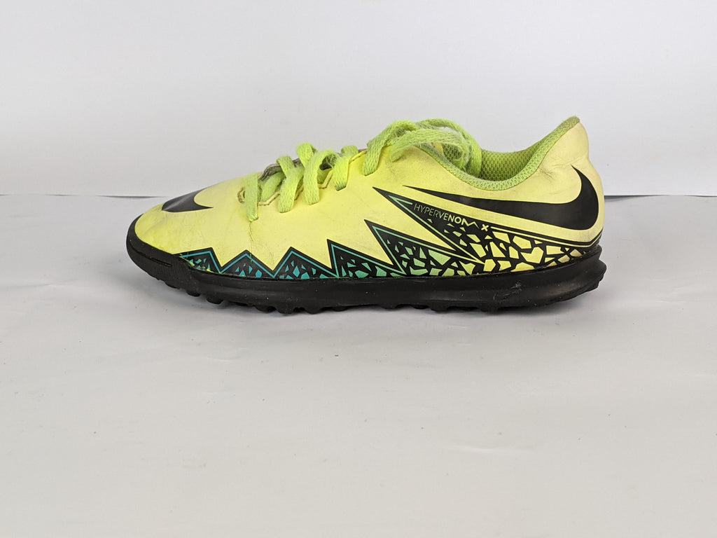 Nike Hypervenom Phade II TF Volt/Black/Hyper Turquoise Kids