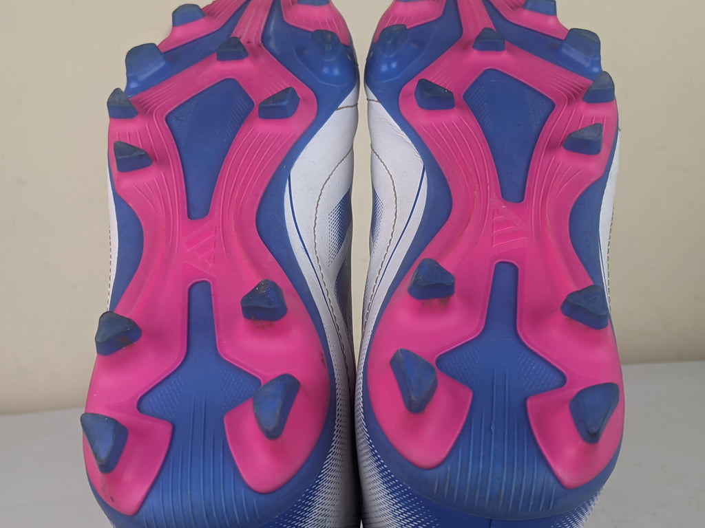 adidas Goletto IX Laceless FG 'Cloud White / Bright Royal / Team Shock Pink 2