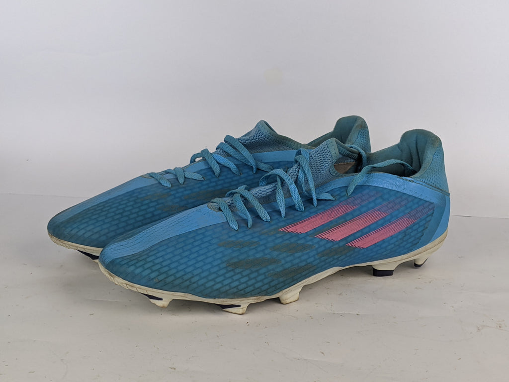 adidas X Speedflow .3 FG Sapphire Edge - Sky Rush/Shock Pink/Footwear White