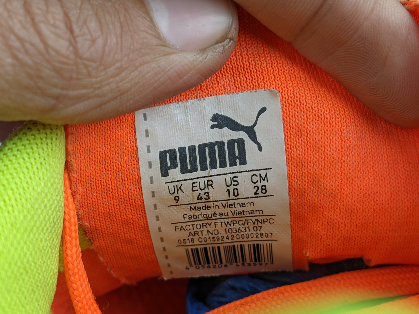 Puma Invicto Fresh IT 'Orange/Yellow'