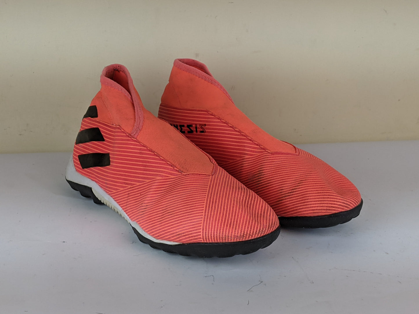 adidas Nemeziz 19.3 TF Laceless Inflight - Signal Coral/Core Black/Solar Red
