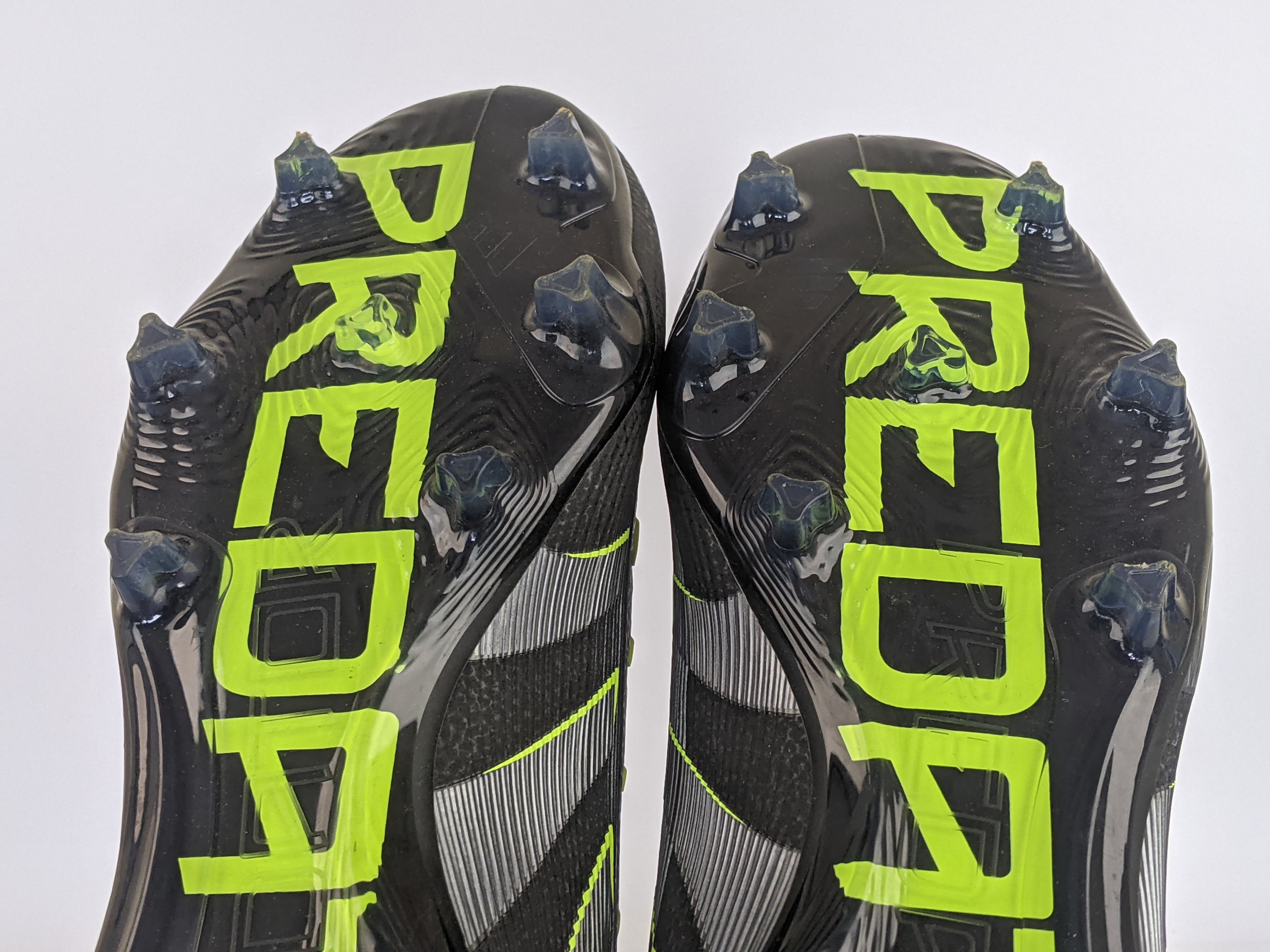 adidas Predator Pro FG Electric Stealth - Core Black/Carbon/Lucid Lemon (Brand New)