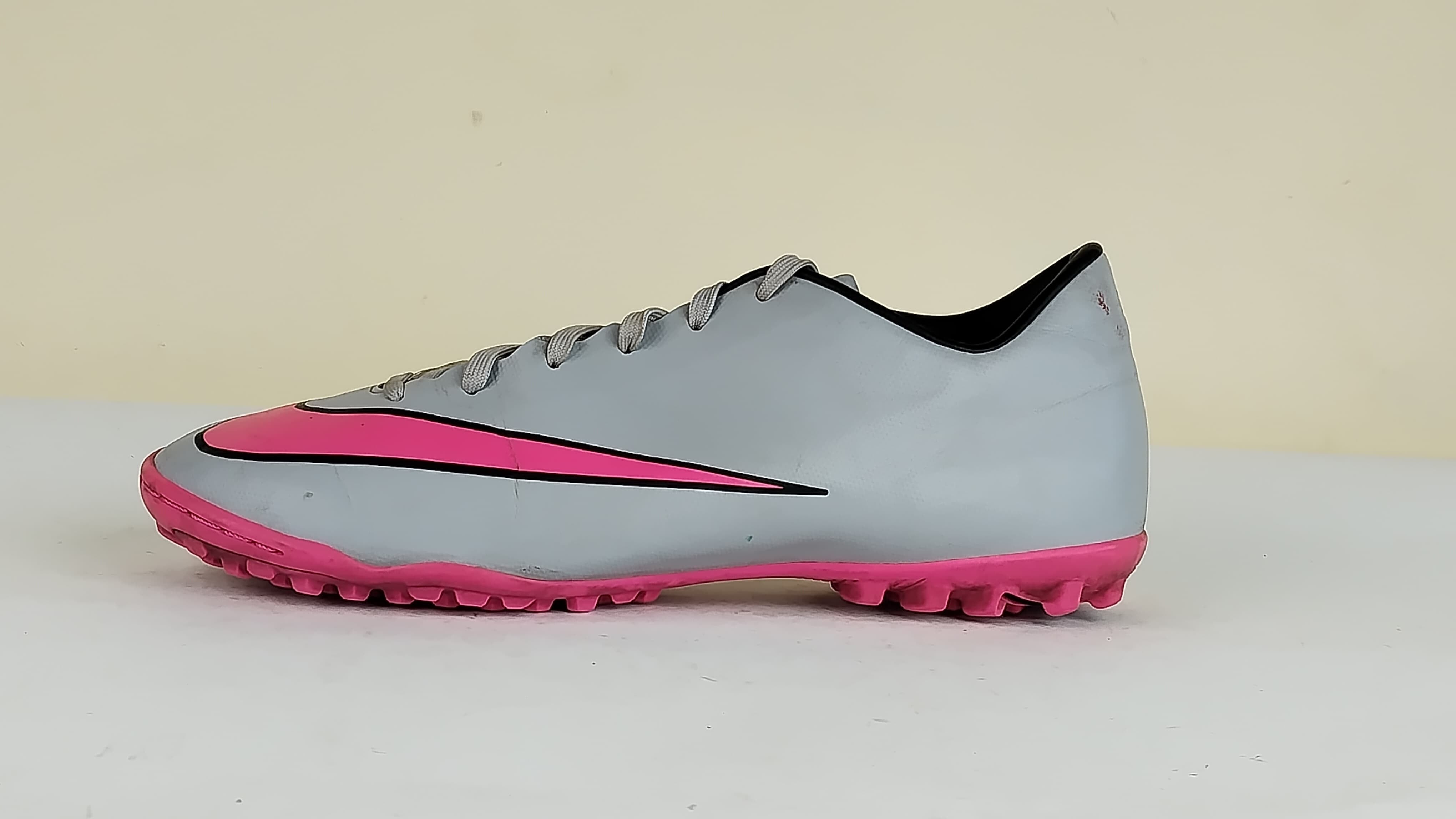 mercurial grey and pink