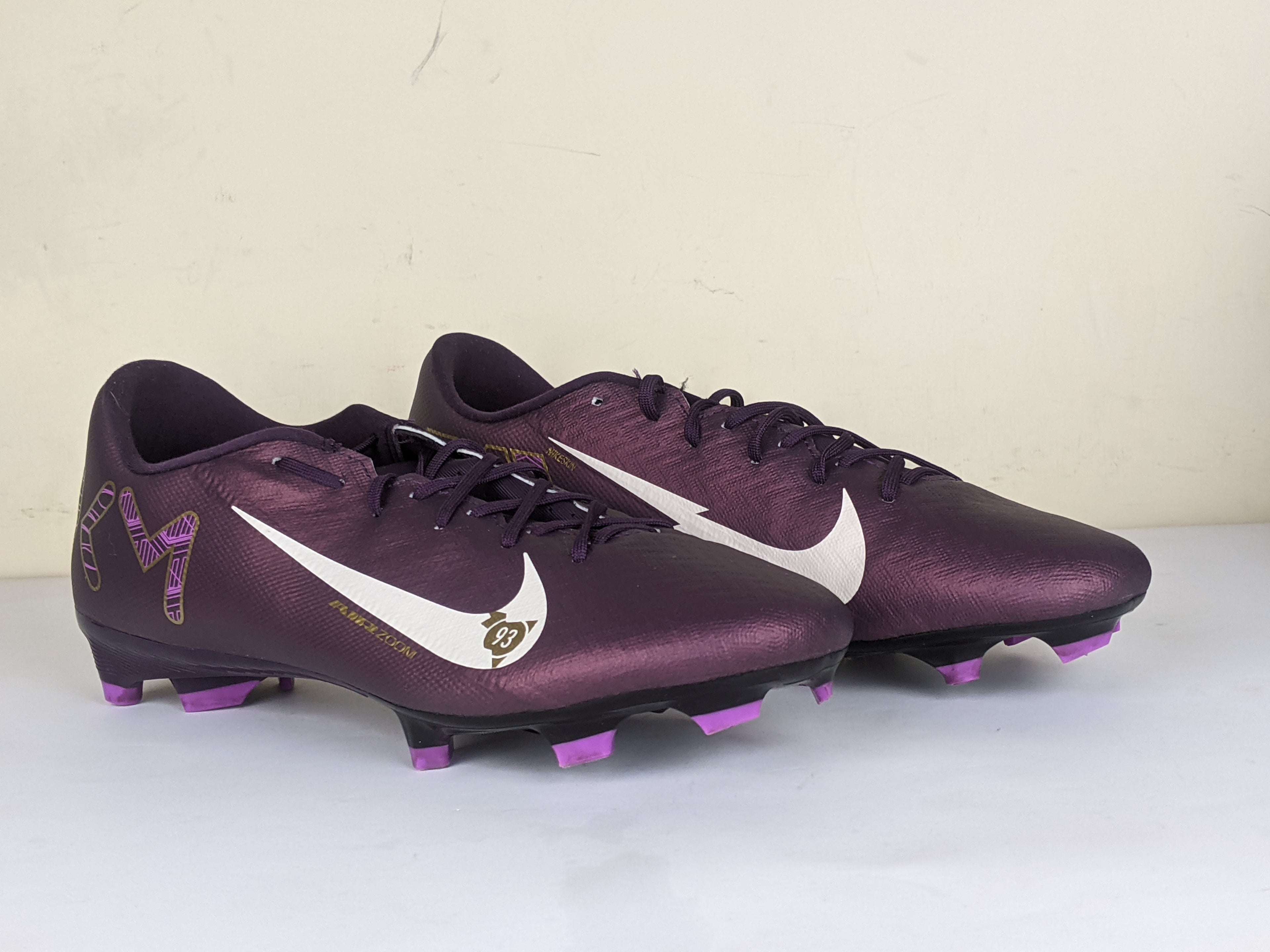 Nike Air Zoom Mercurial Vapor 16 Academy MG Mbappé Personal Edition - Grand Purple/Pale Ivory
