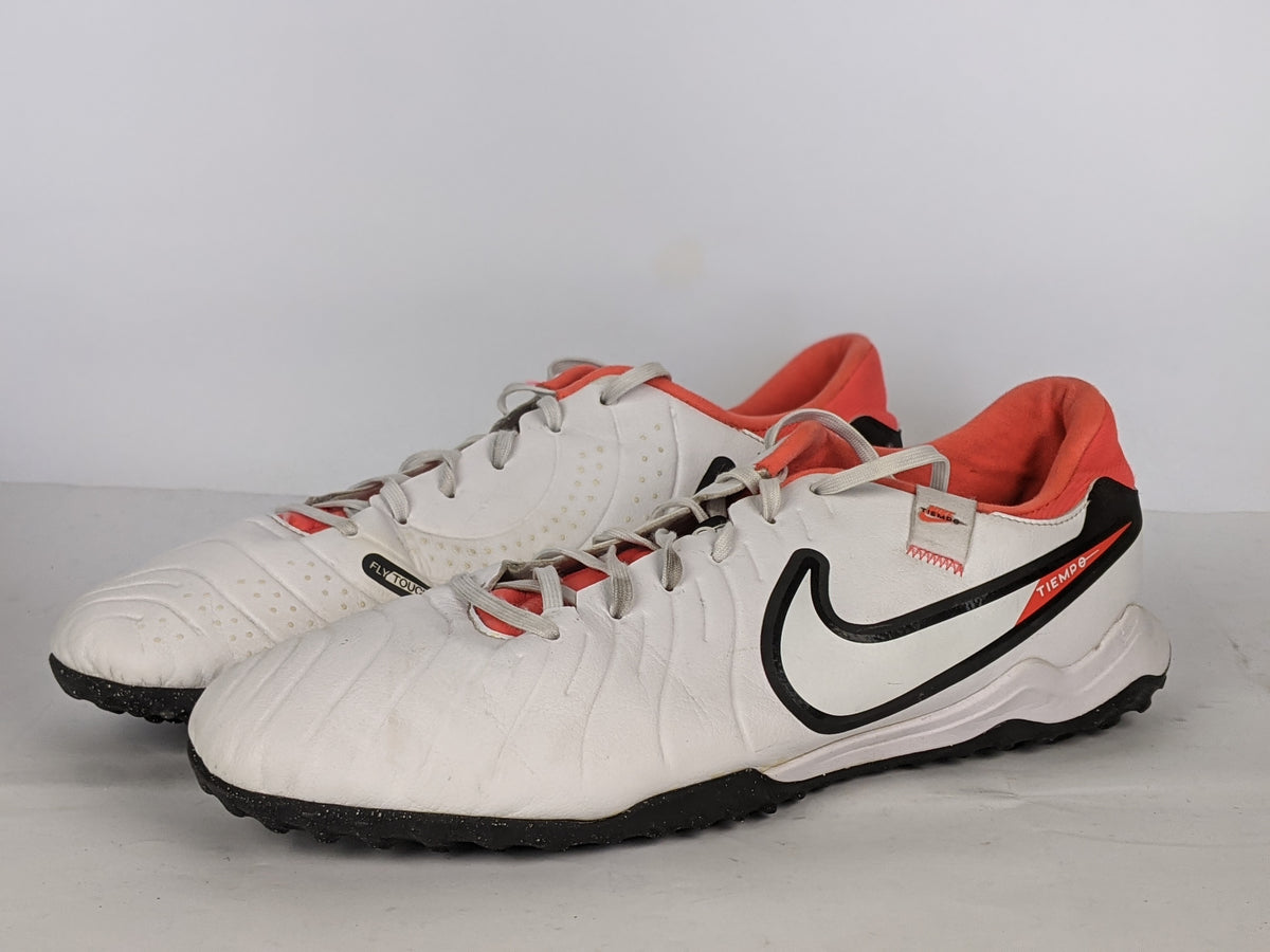 Nike Tiempo Legend 10 Academy TF Ready - White/Black/Bright Crimson