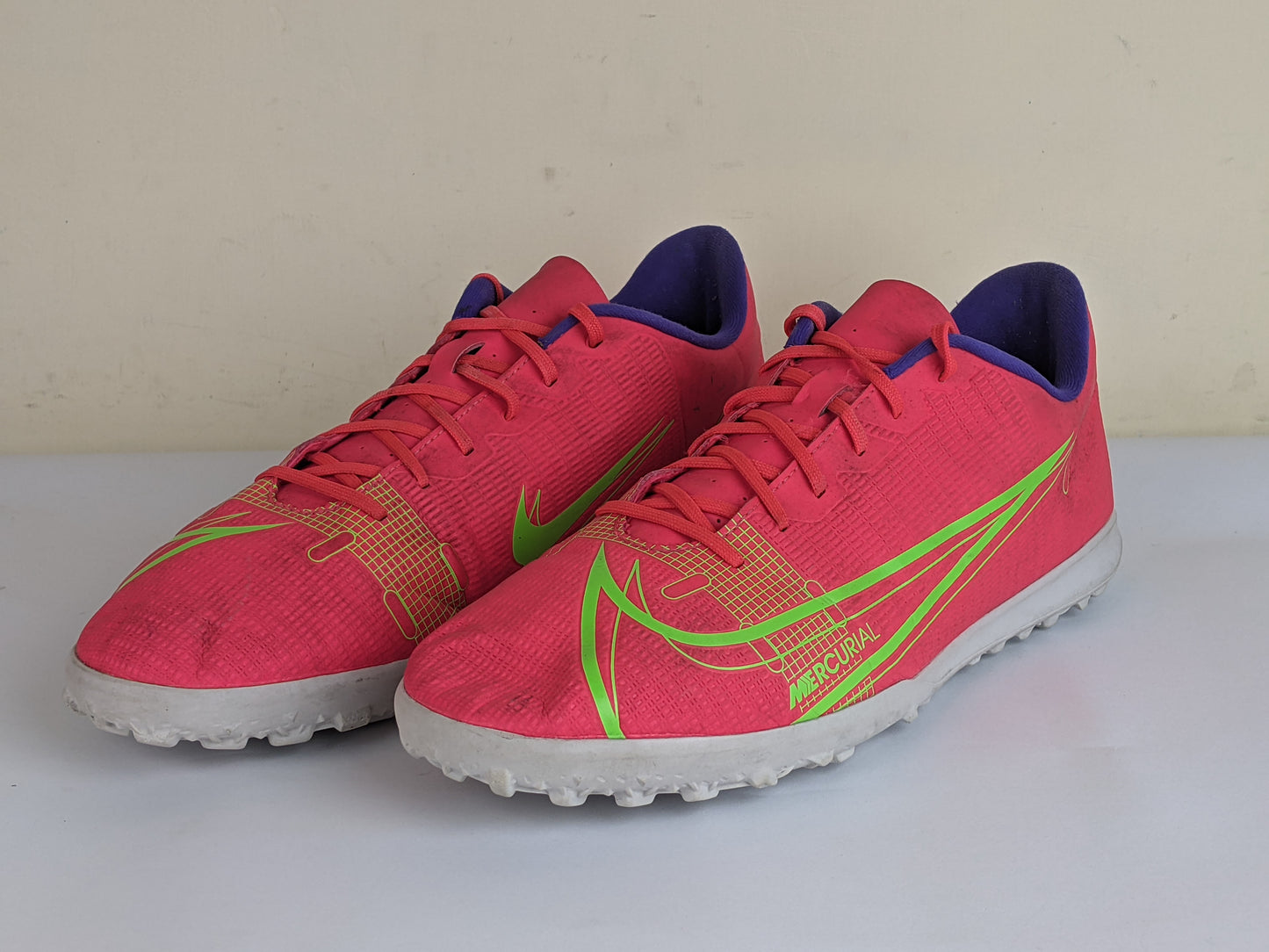 Nike Mercurial Vapor 14 Club TF Spectrum - Bright Crimson/Metallic Silver