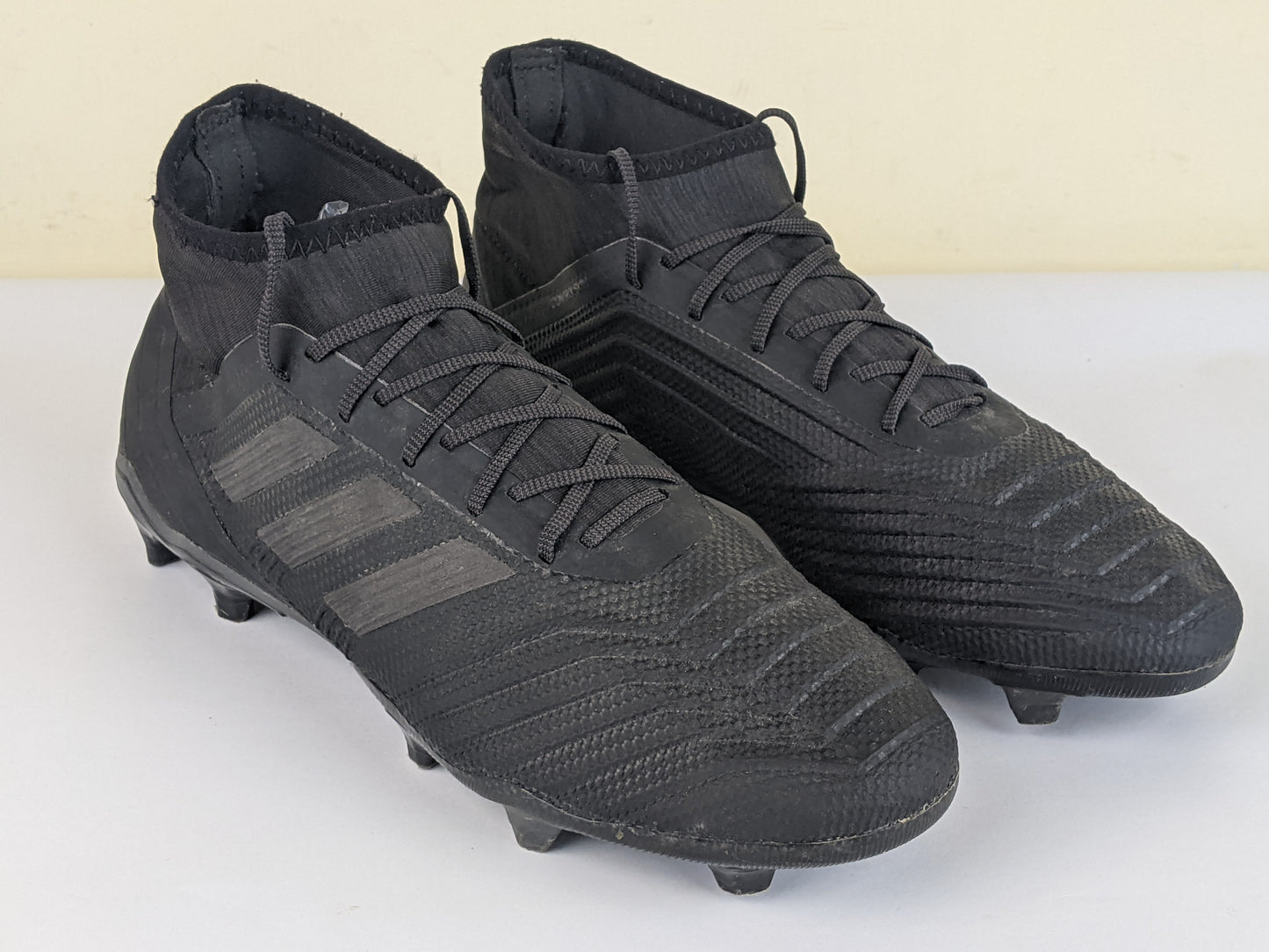 adidas Predator 18.2 FG/AG Nite Crawler - Core Black/Real Coral