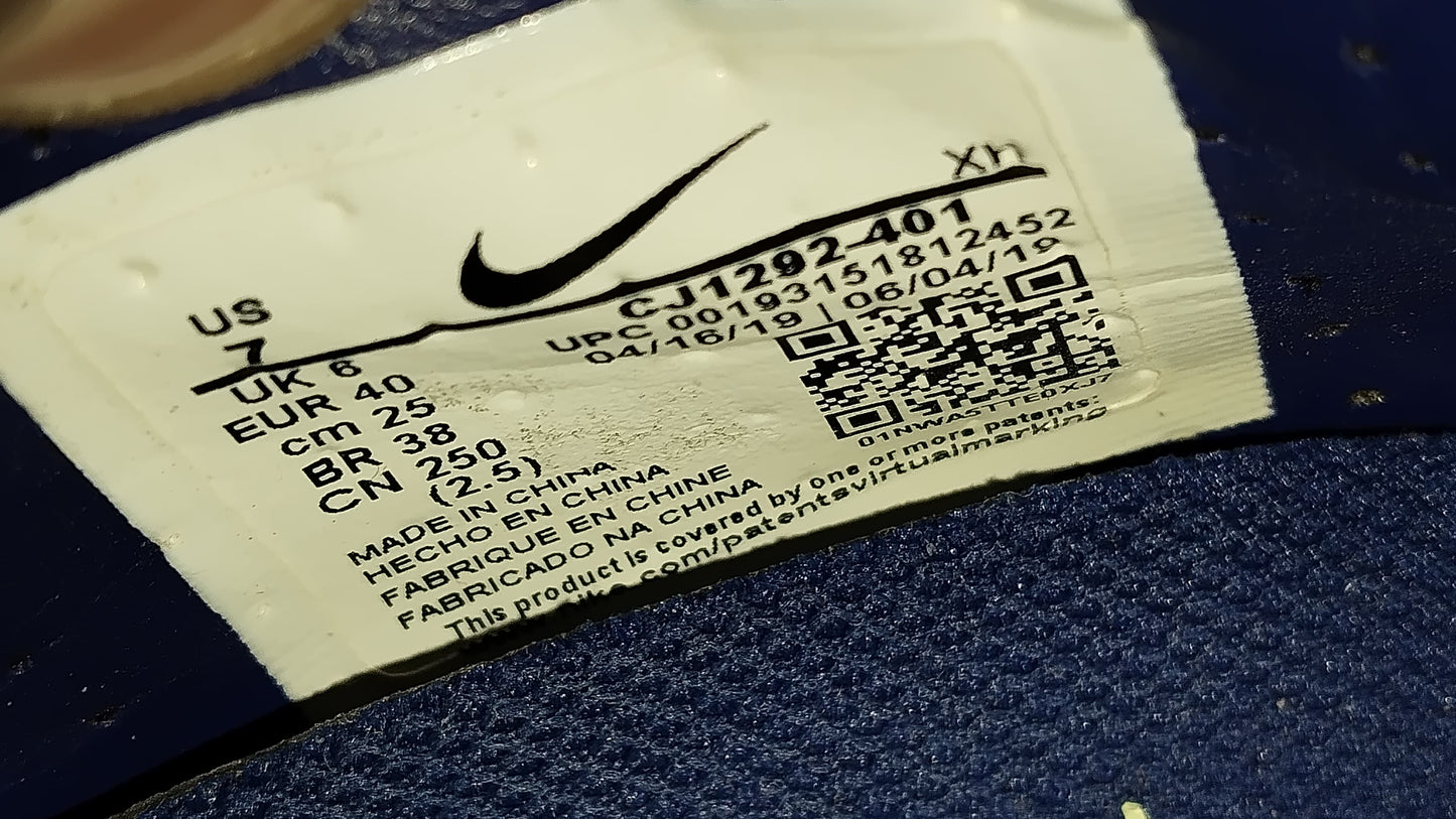 Nike Mercurial Vapor 13 Academy MG Dream Speed - Blue Void/Barely Volt/Black