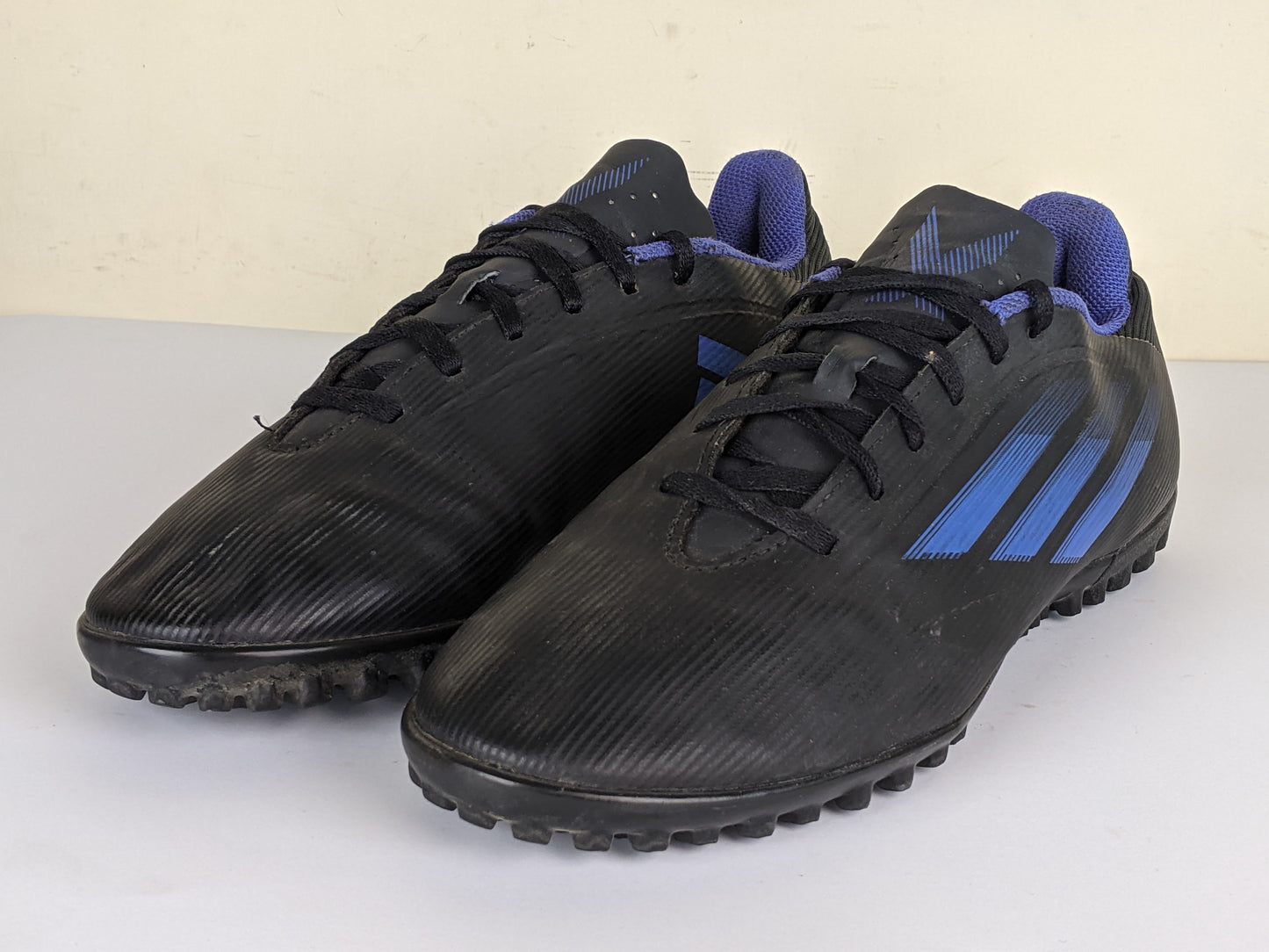 adidas X Speedflow.4 TF 'Core Black / Sonic Ink / Solar Yellow