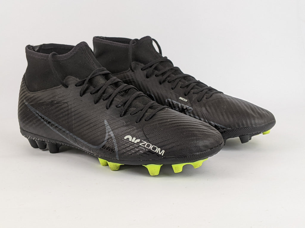 Nike Air Zoom Mercurial Superfly 9 Academy AG - Black/Dark Smoke Grey/Summit White/Volt