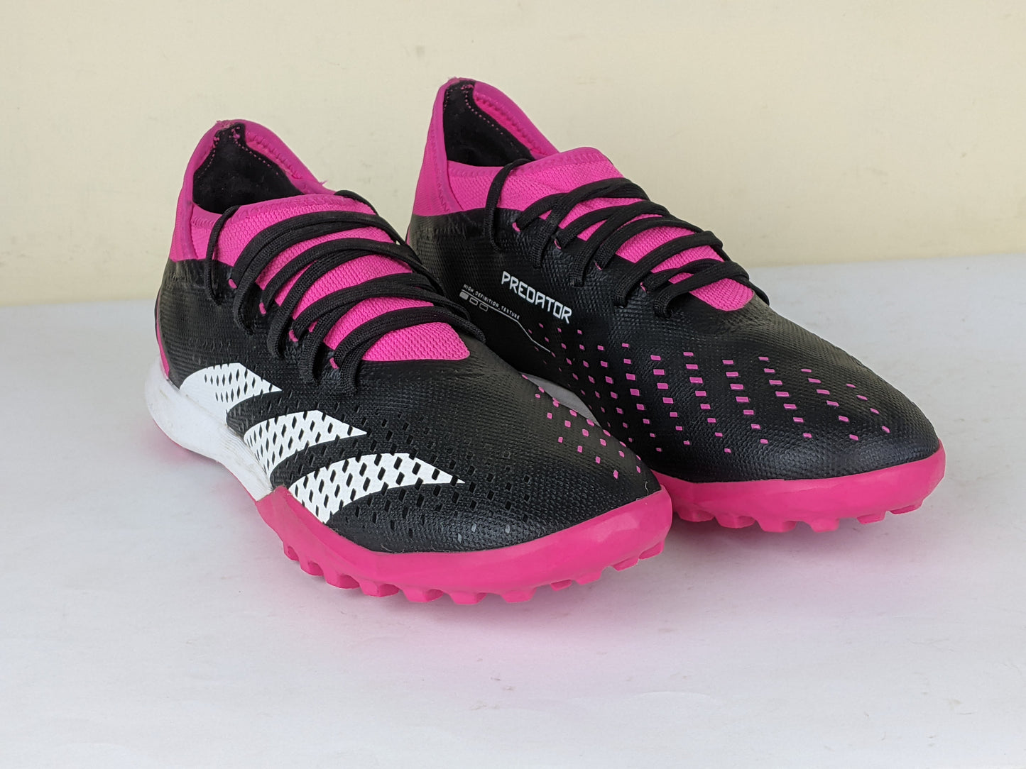 adidas Predator Accuracy .3 TF Own Your Football - Core Black/Footwear White/Shock Pink