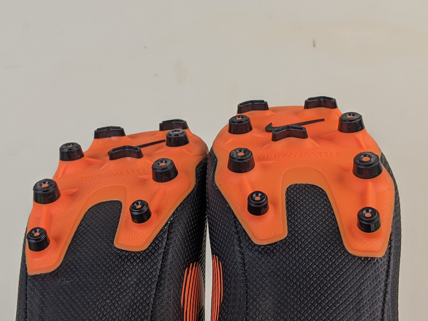 Nike Mercurial Vapor 12 Academy MG Fast AF - Black/Total Orange/White