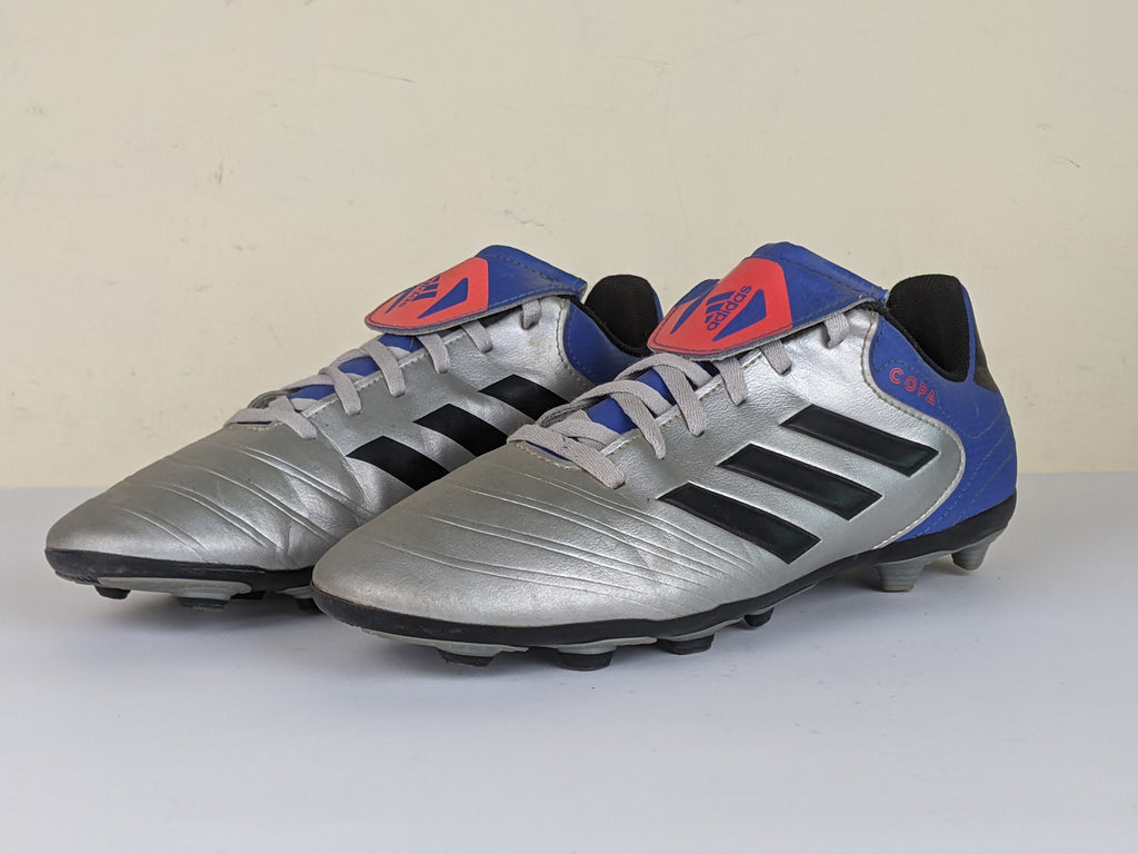 adidas Copa 18.4 FXG 'Silver Black Blue'