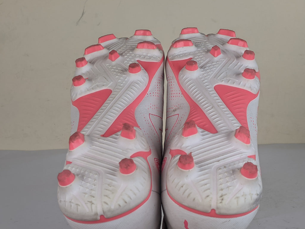 PUMA Future Play FG/AG Breakthrough - PUMA White/Fire Orchid Kids