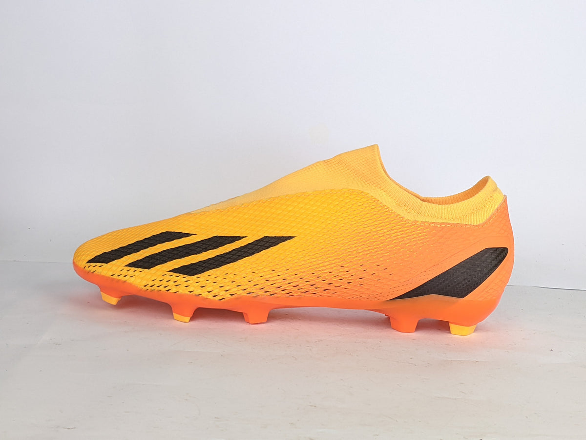 adidas X Speedportal .3 Laceless FG Heatspawn - Solar Gold/Core Black/Solar Orange